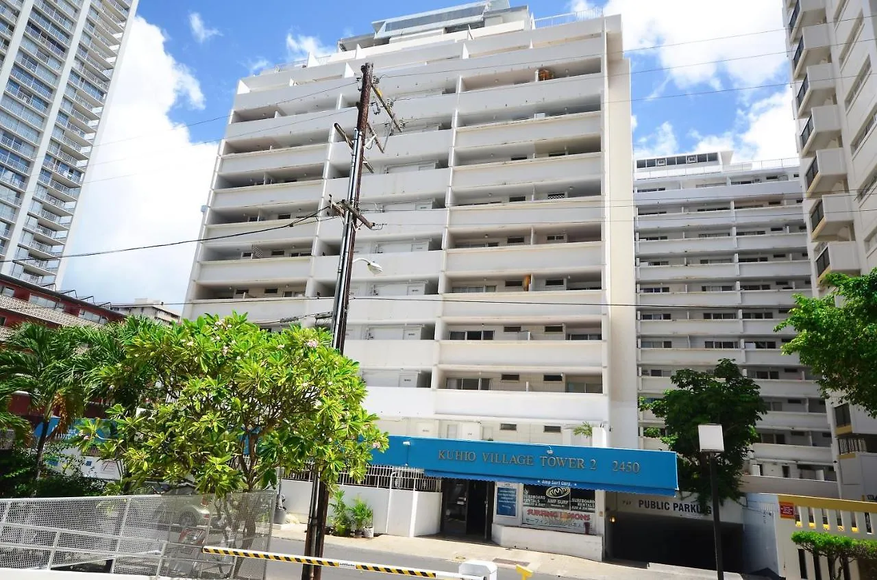 Kuhio Village 810A King Studio, Waikiki Ocean View! Honolulu