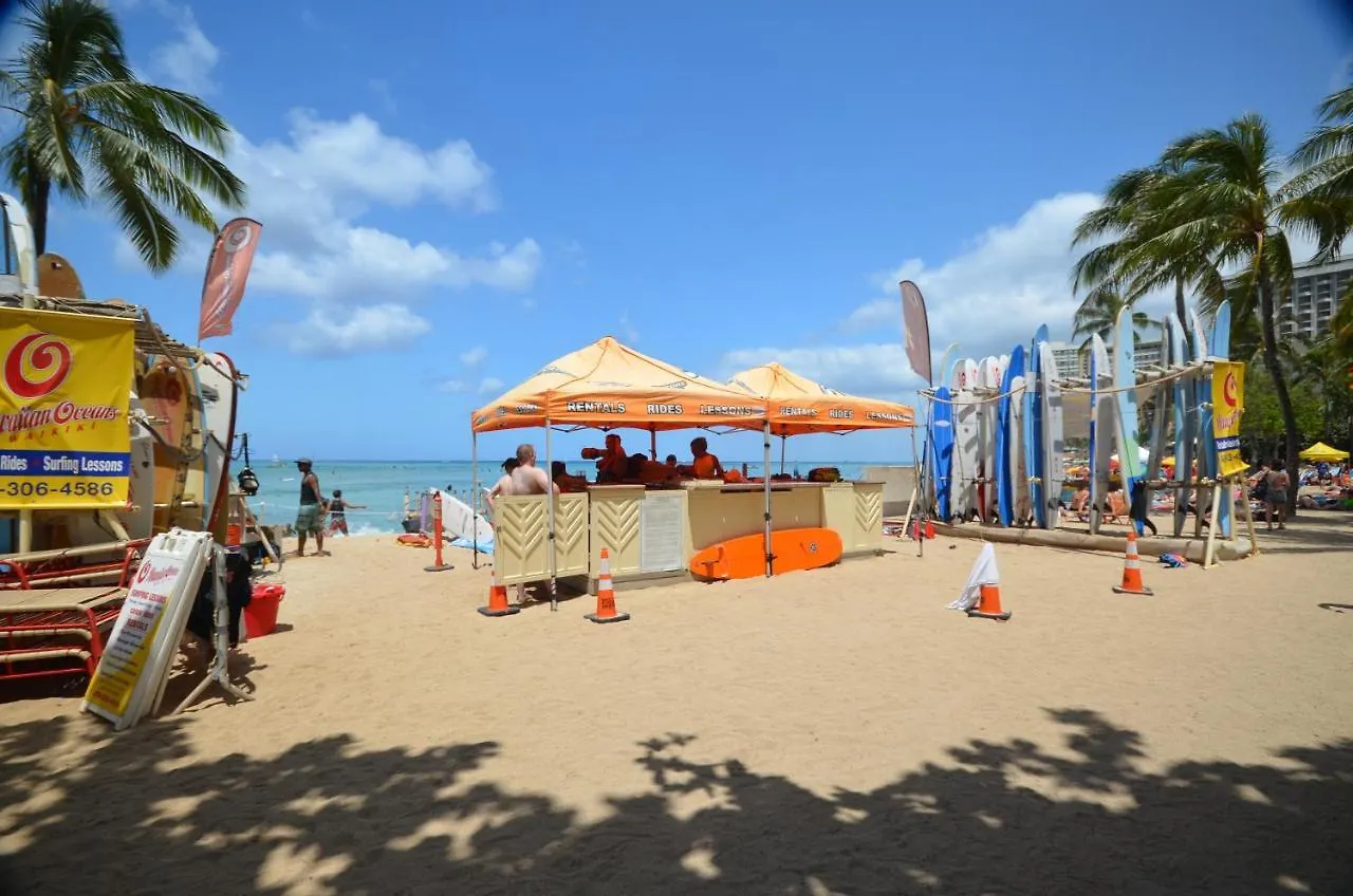 Kuhio Village 810A King Studio, Waikiki Ocean View! Honolulu
