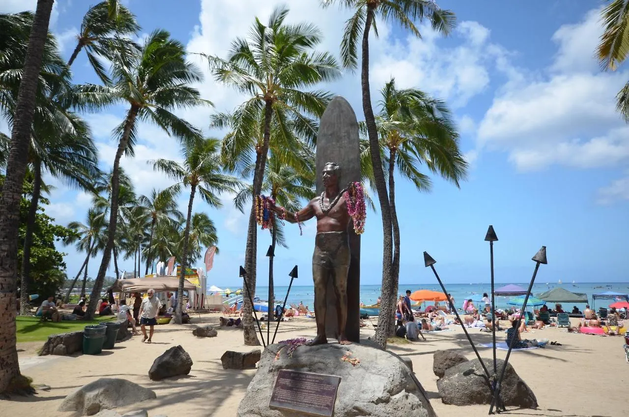 Kuhio Village 810A King Studio, Waikiki Ocean View! Honolulu