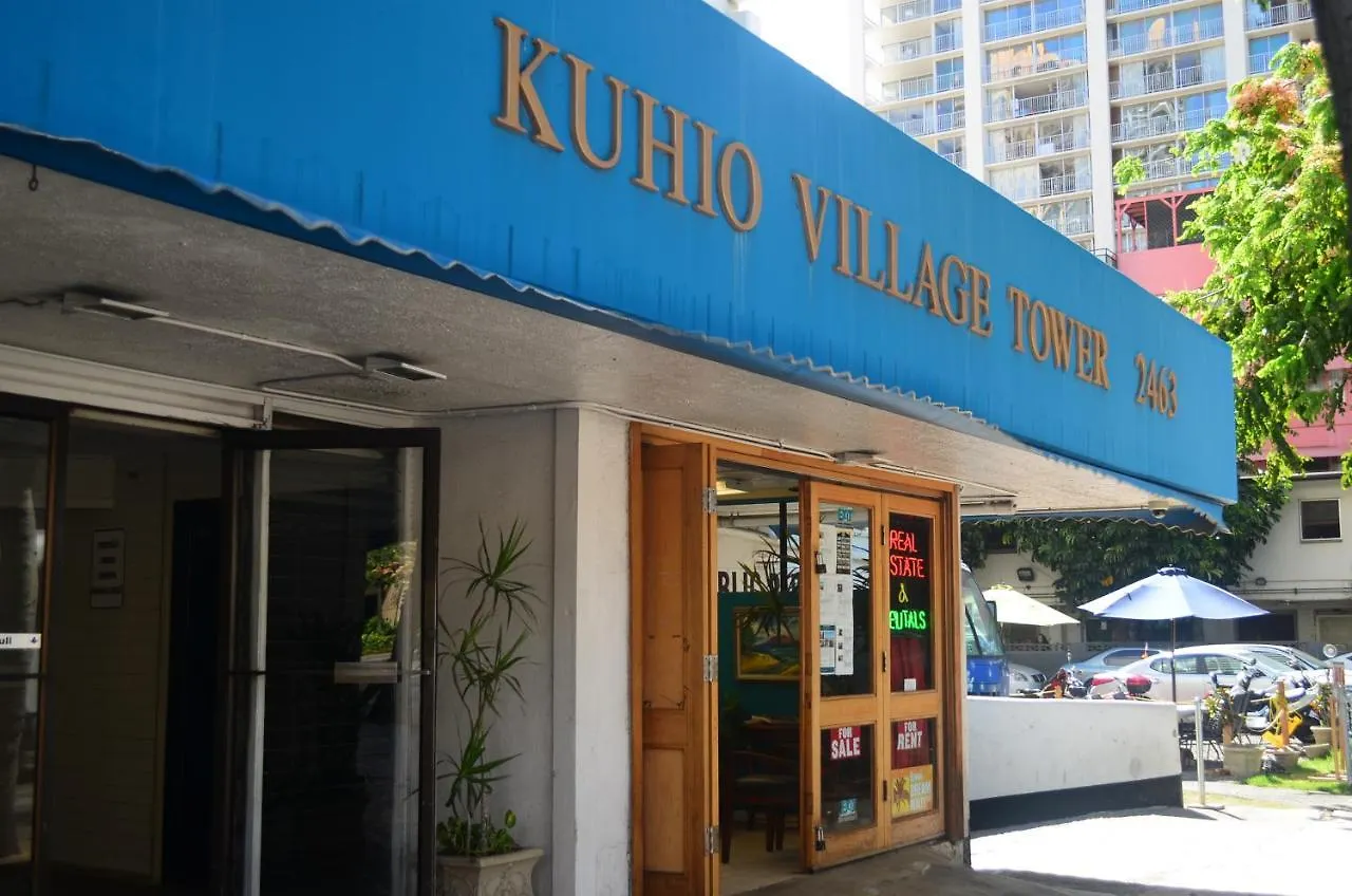 Kuhio Village 810A King Studio, Waikiki Ocean View! 檀香山 美国