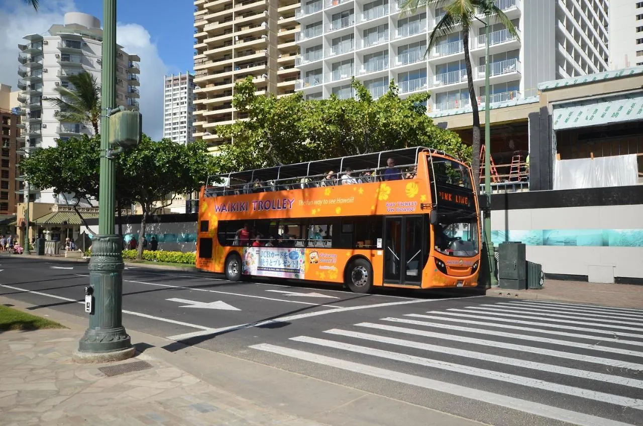 Kuhio Village 810A King Studio, Waikiki Ocean View! 檀香山 0*,